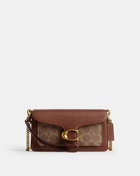 Tabby Chain Crossbody Bag 19 In Signature UpcraftedLeather