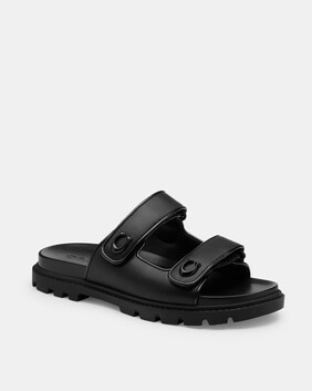 Sculpted C Double Band Sandal