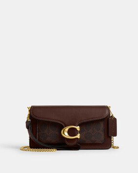 Tabby Chain Crossbody Bag 19 In Signature Canvas