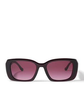 Square-frame Maxi C Logo Temple Sunglasses