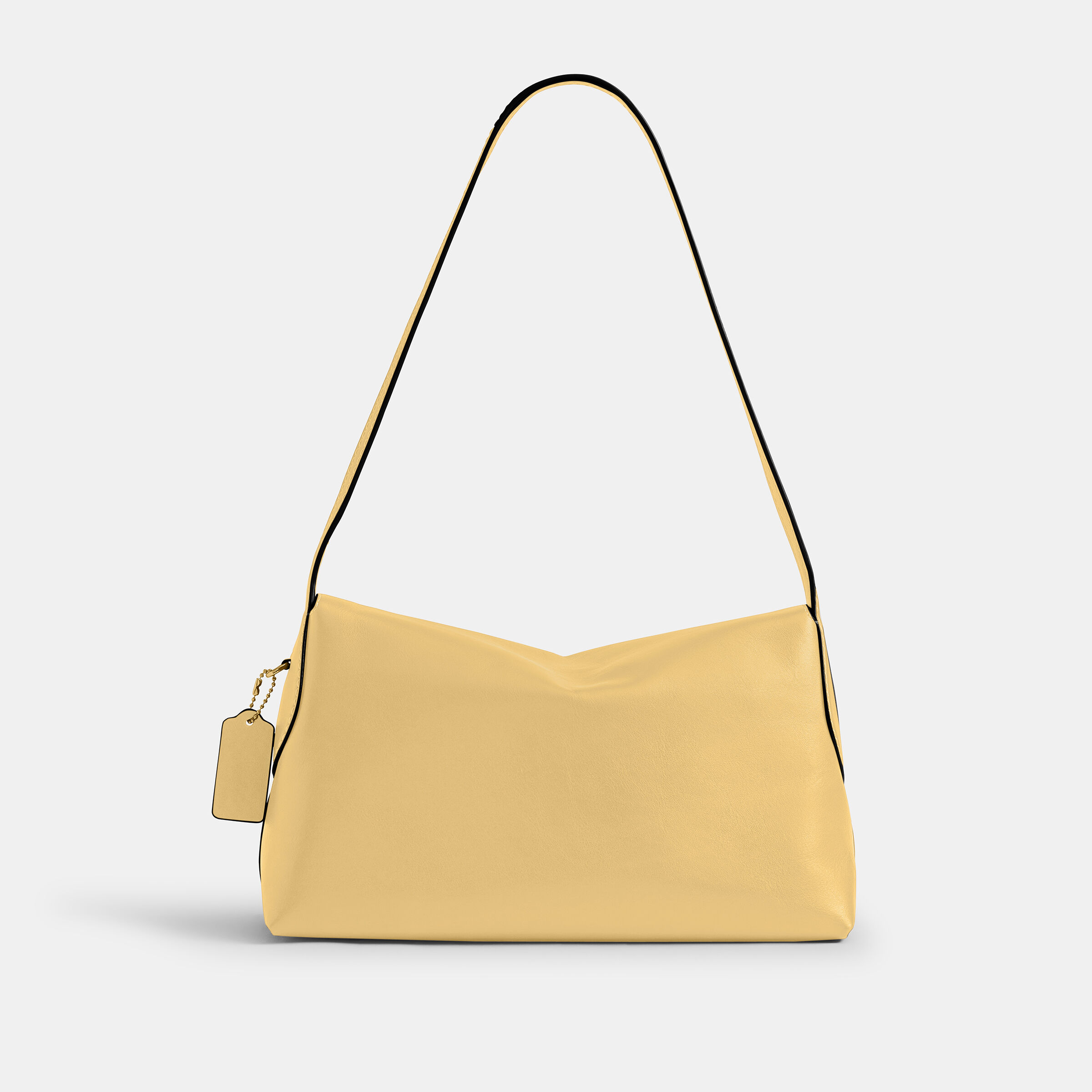 Buy COACH Natural Grain Leather Chelsea Shoulder Bag 30 Light