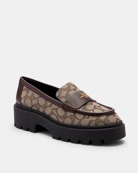 Lucy Loafer In Signature Jacquard