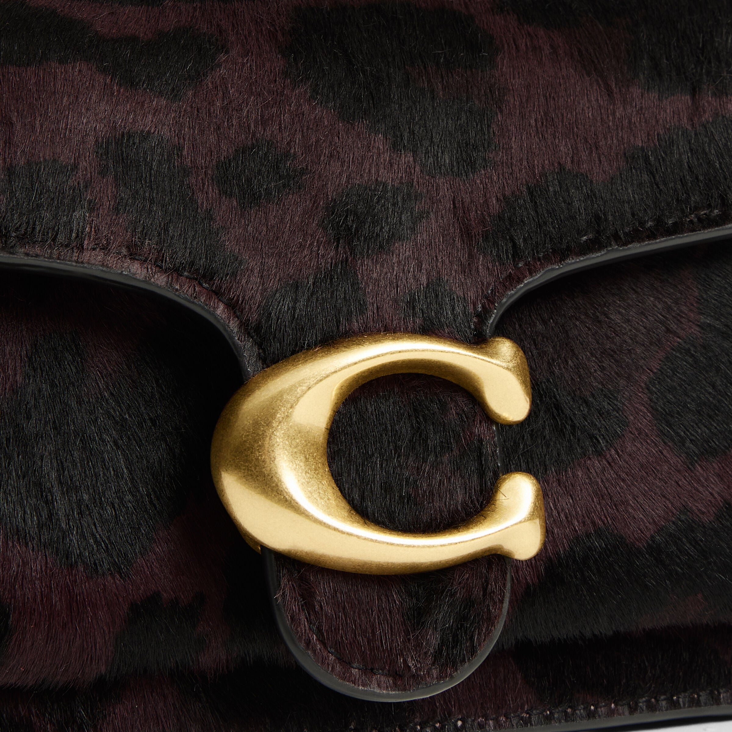 Buy COACH Tabby Shoulder Bag 20 In Haircalf With Leopard Print