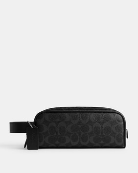 Travel Kit In Signature Canvas