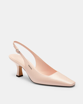 حذاء بسير خلفي وكعب