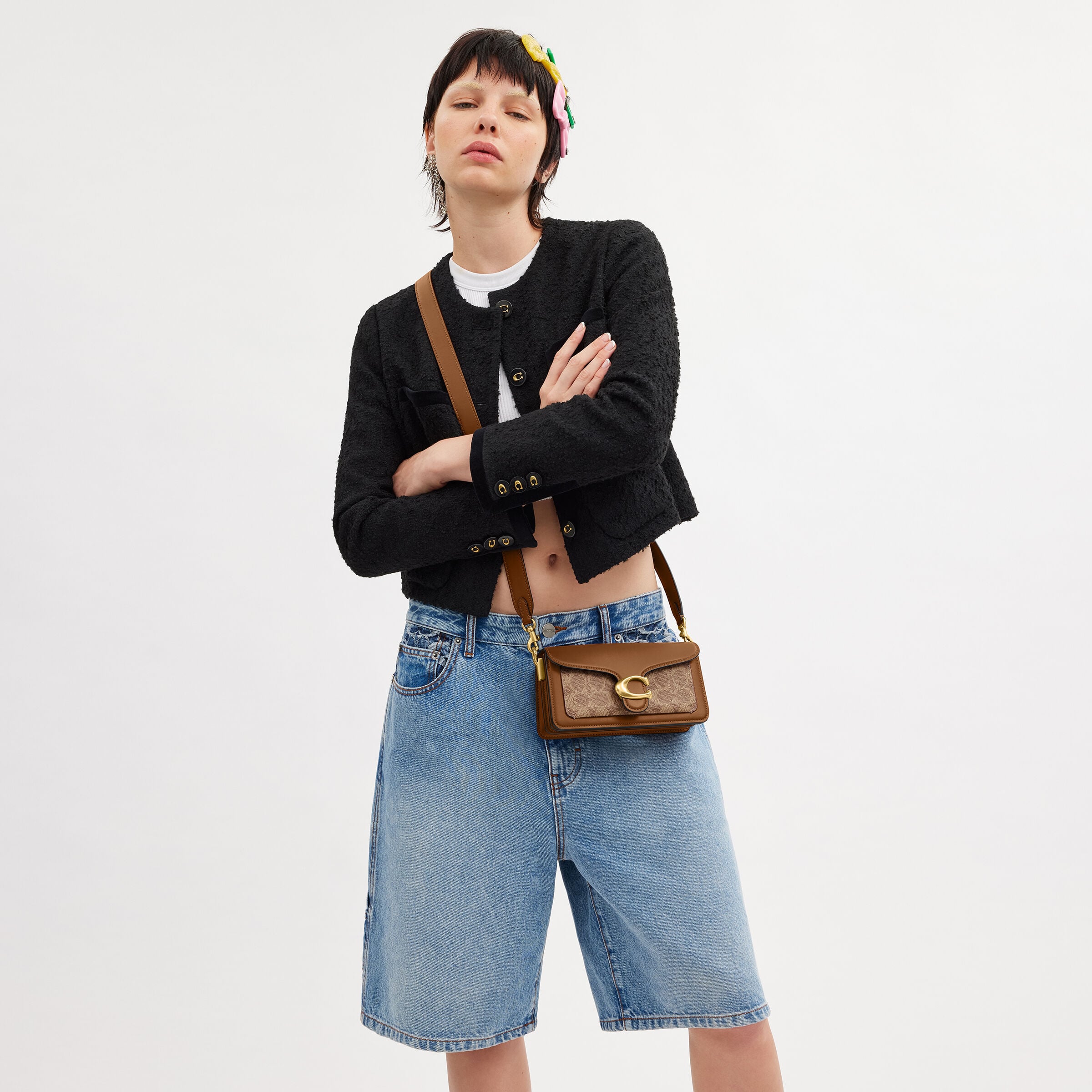 Buy COACH Tabby Shoulder Bag 20 In Signature Canvas Light/Pastel