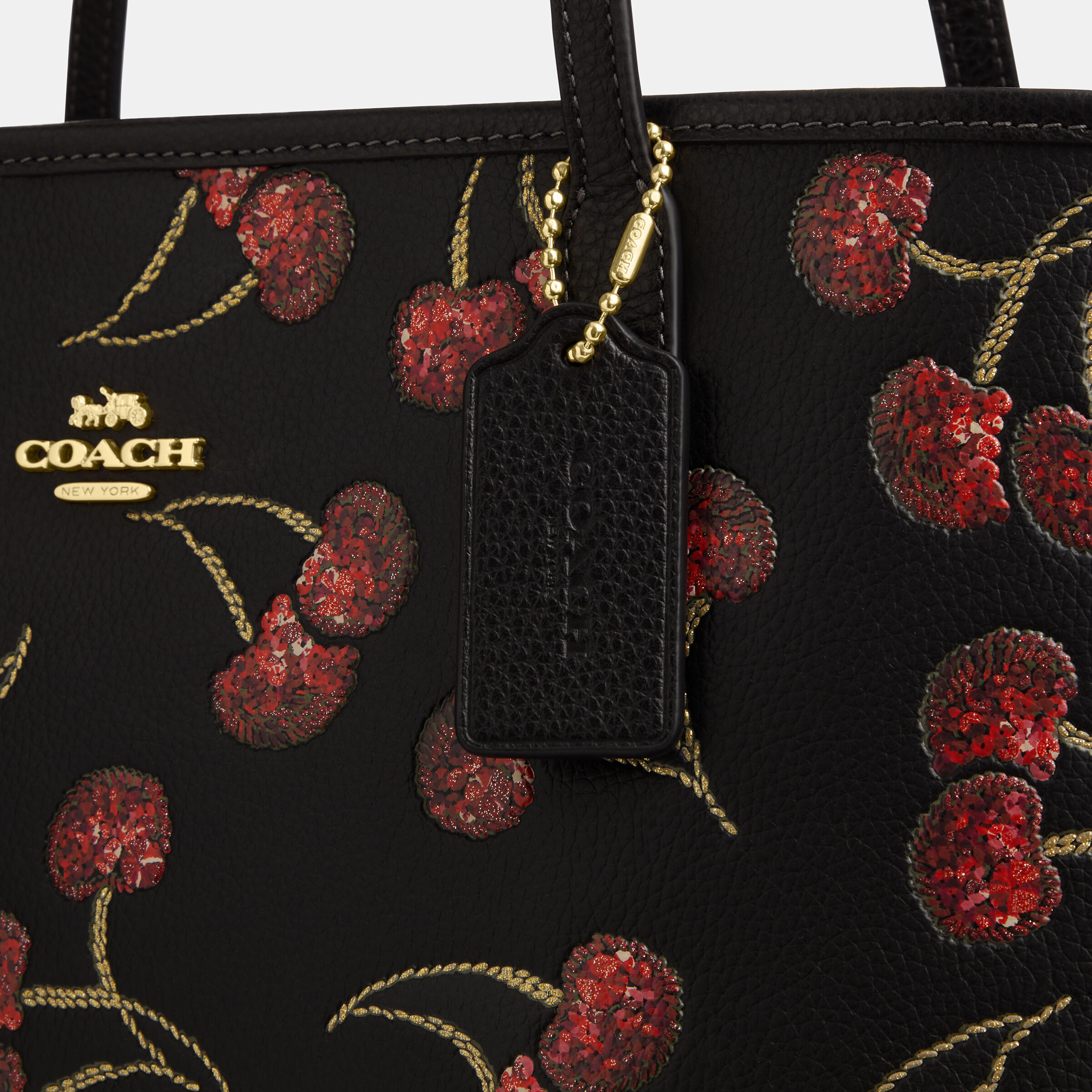 Buy COACH City Tote Bag With Cherry Print Black Online in UAE Buy COACH City Tote Bag With Cherry Print Black Online in UAE