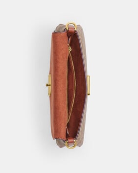 Jet Shoulder Bag In Signature Canvas