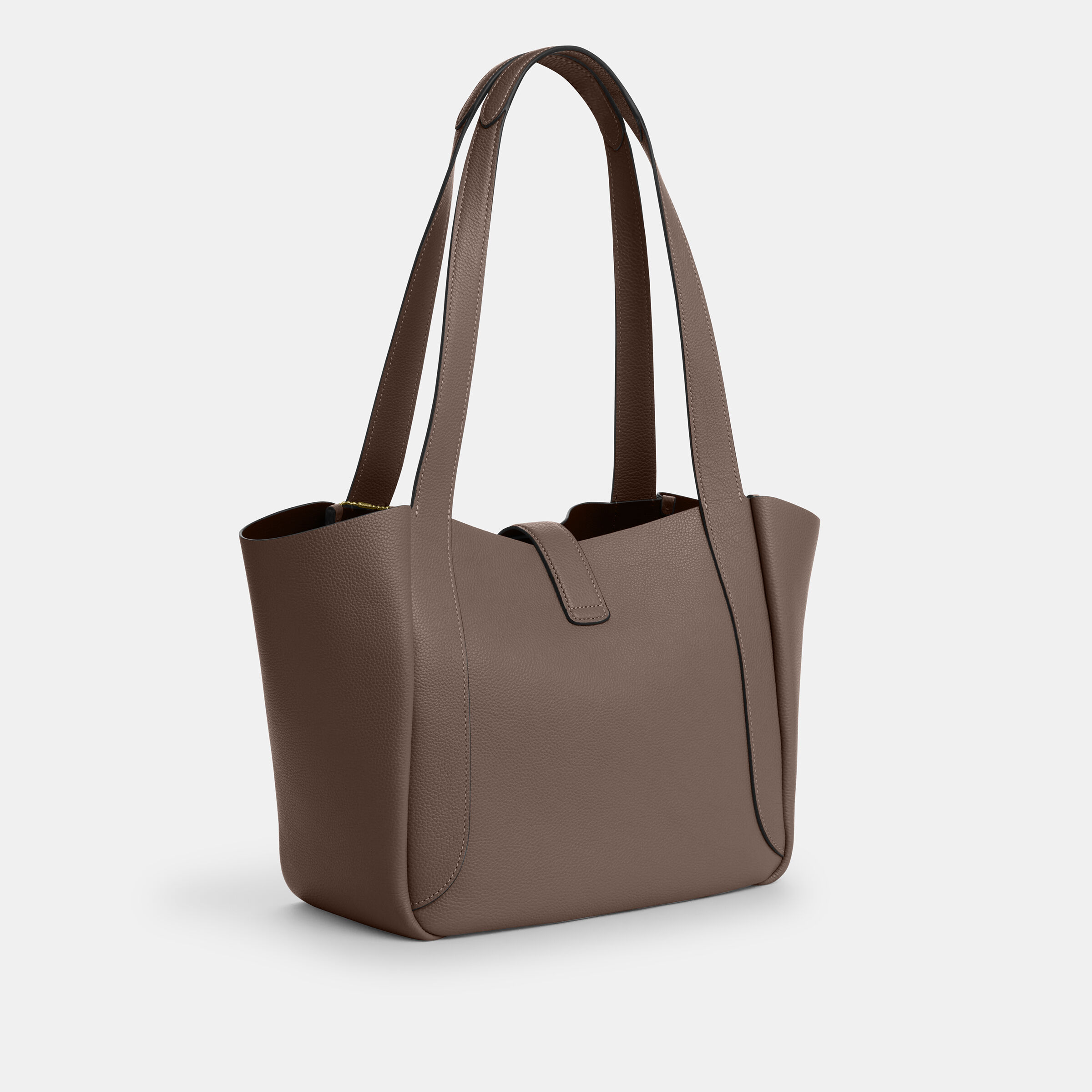 Buy COACH Hadley Turnlock Tote Bag Brown Online in UAE