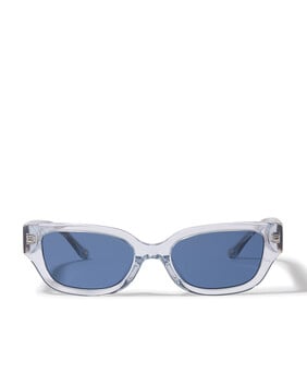 Rectangular Frame Sig Charms Temple Sunglasses