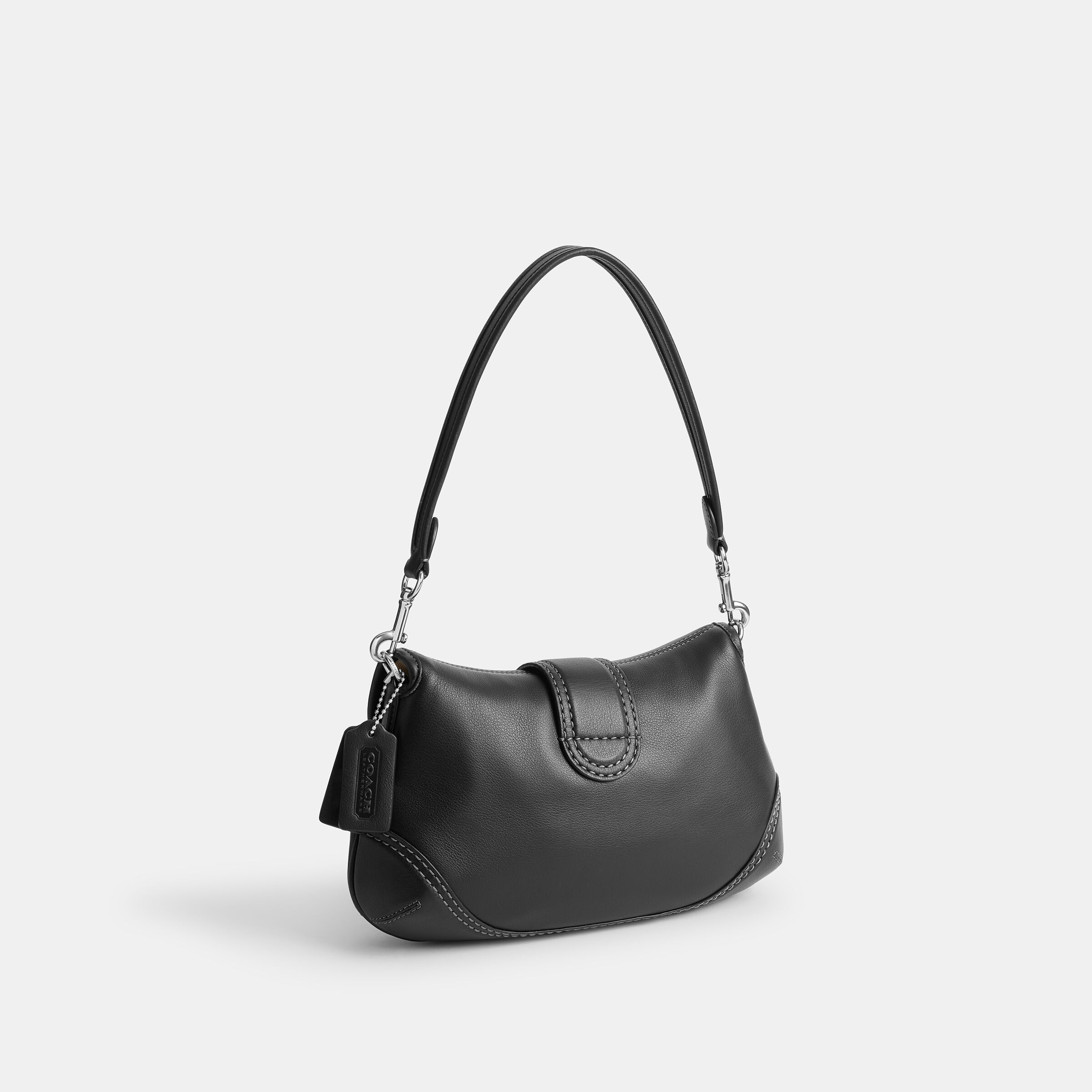 Buy COACH Soho Bag In Regenerative Leather 26 Black Online in UAE