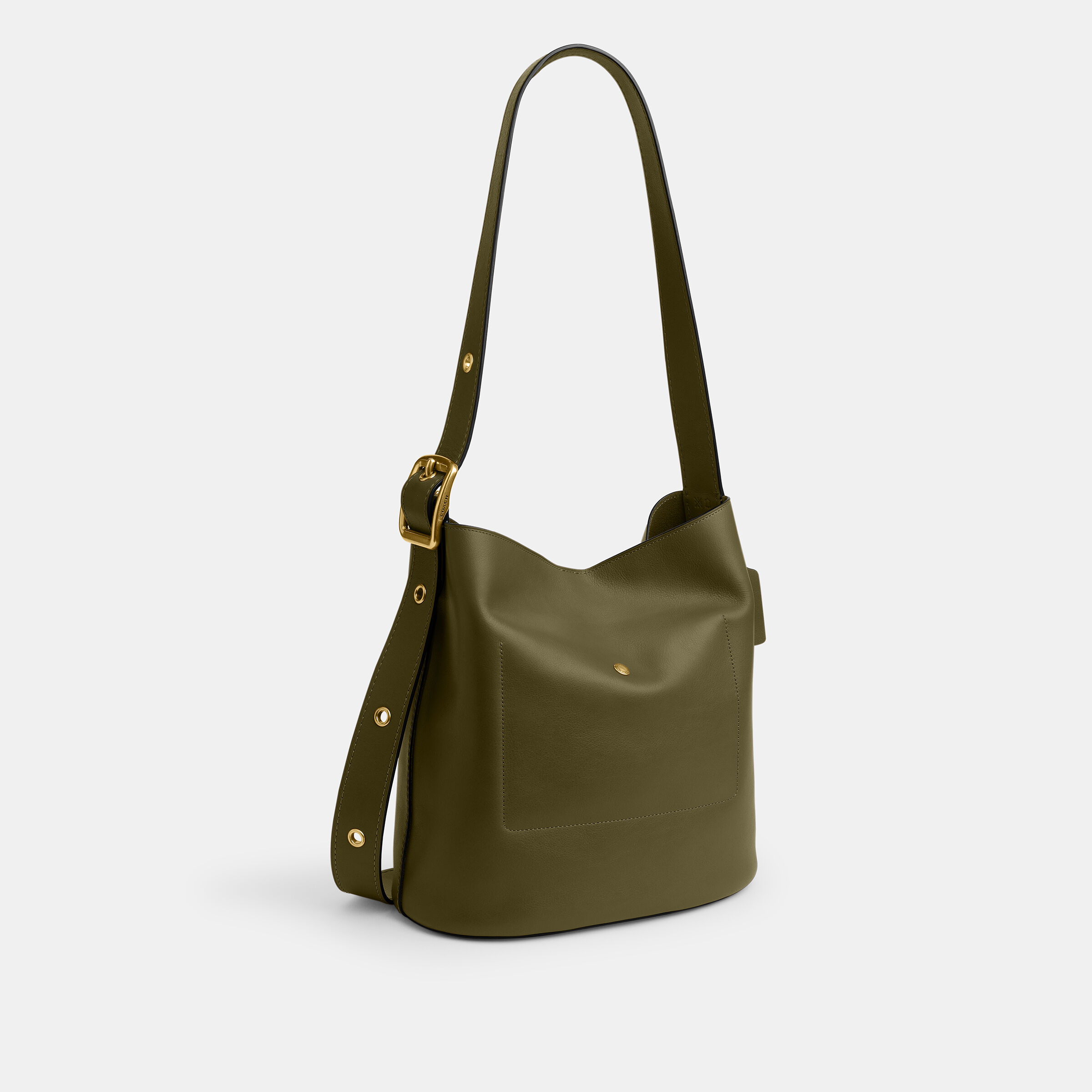 Buy COACH Bleecker Bucket Bag Green Online in Kuwait
