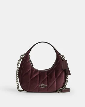 حقيبة كارمن كروس بودي صغيرة بتصميم مبطن قطن عضوي