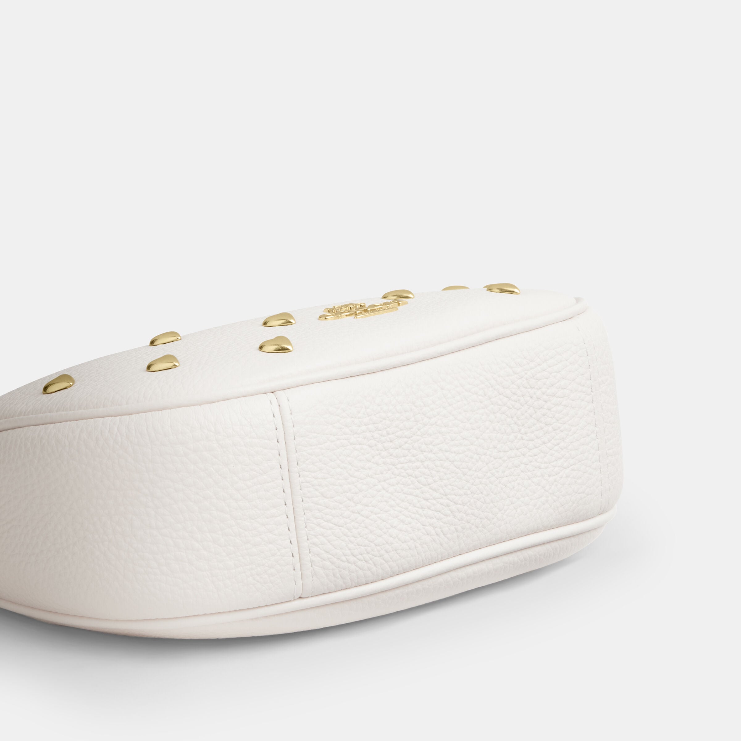 Buy COACH Carmen Mini Crossbody Bag With Heart Rivets WHITE Online