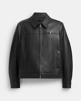 Heritage C Lightweight Leather Jacket