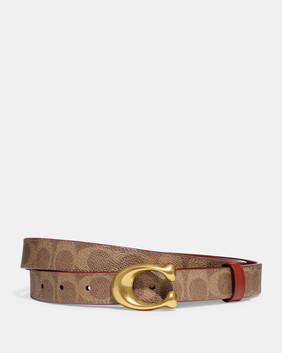 Sculpted C Buckle Cut-to-size Reversible Belt, 25mm