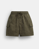 Brain Dead Signature Camp Shorts