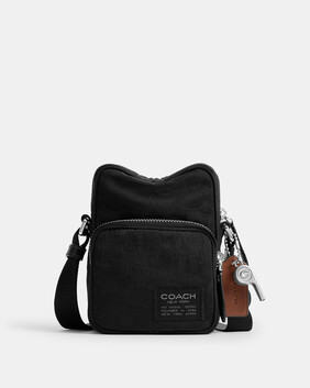 Locke Crossbody Bag In Signature Nylon Jacquard