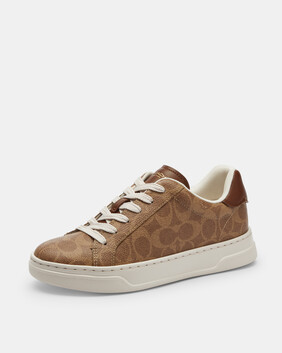 High Line Sneaker In Signature Canvas