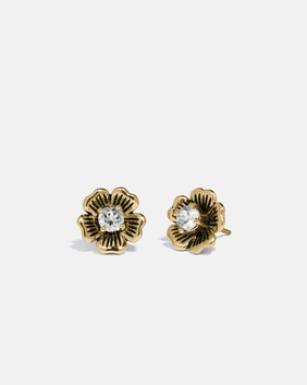 Mini Tea Rose 2-in-1 Stud Earrings	