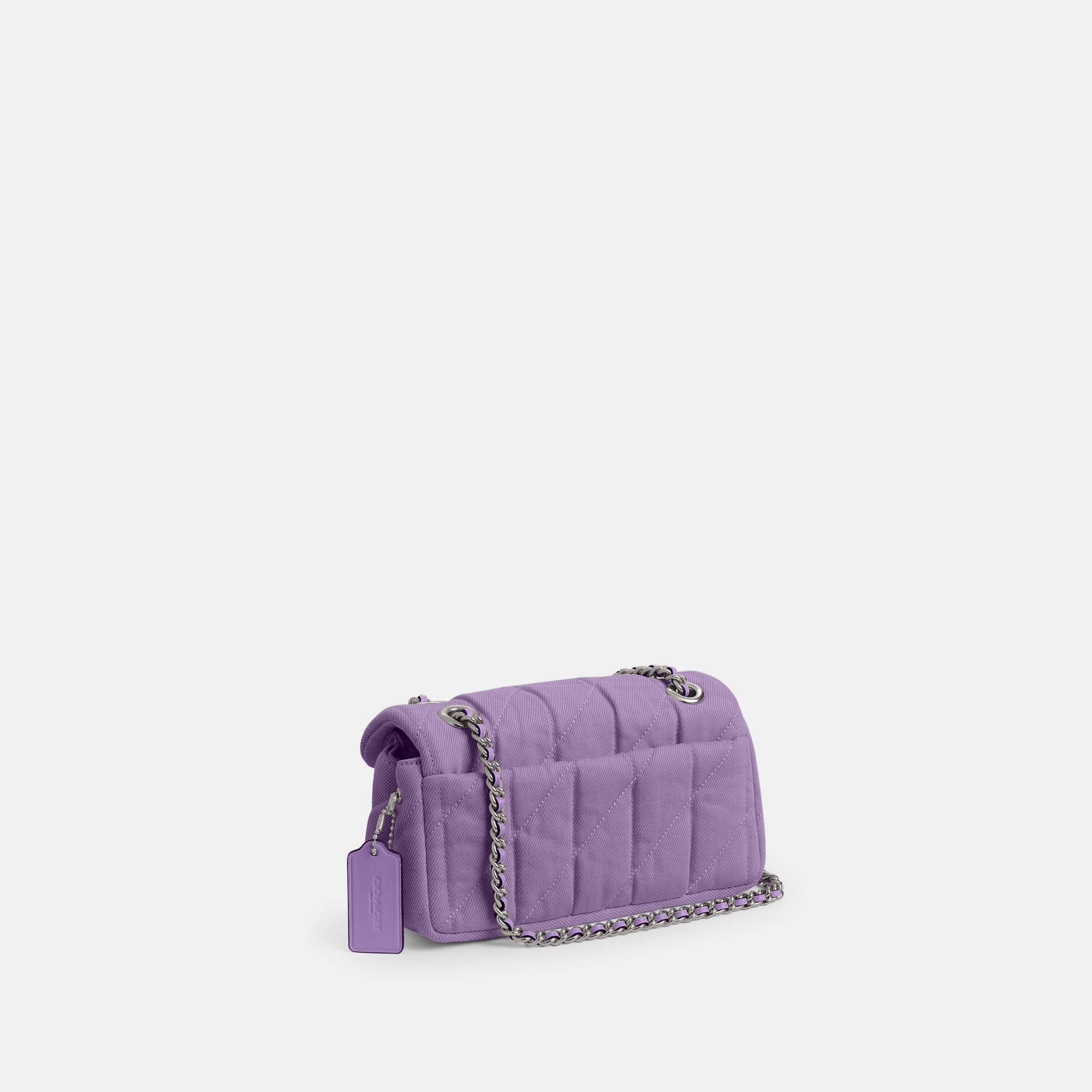 バッグ COACH Purple Quilted 2Way Shoulder Bag Buy COACH Tabby Shoulder Bag 20 With Quilting Purple Online in UAE