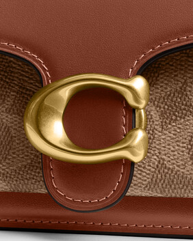 Tabby Chain Crossbody Bag 19 In Signature Canvas