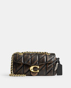 Tabby Shoulder Bag 20 In Loved Leather With Quilting