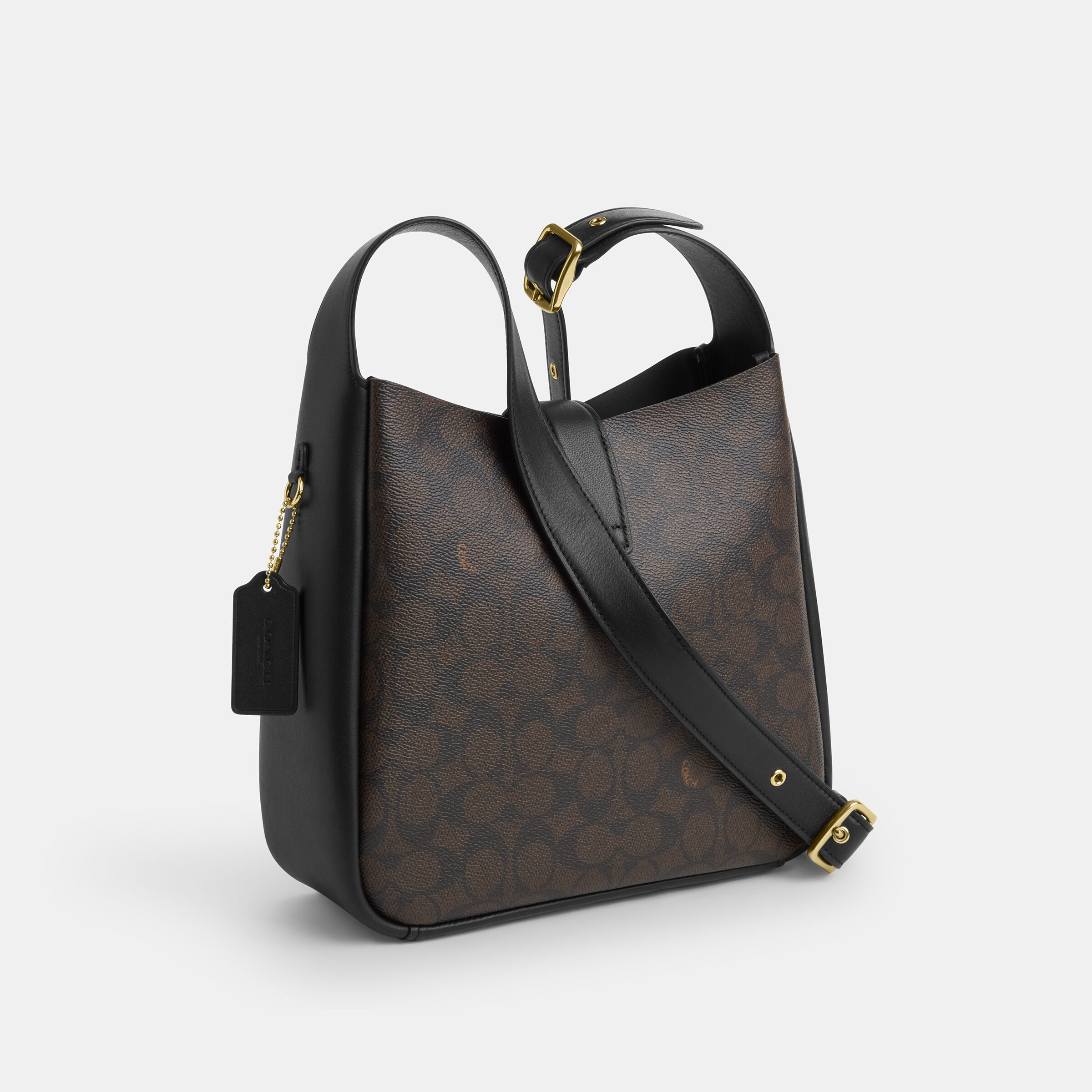 Buy COACH Hadley Convertible Crossbody Bag In Signature Canvas
