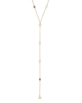 Pearl Charm Y Necklace
