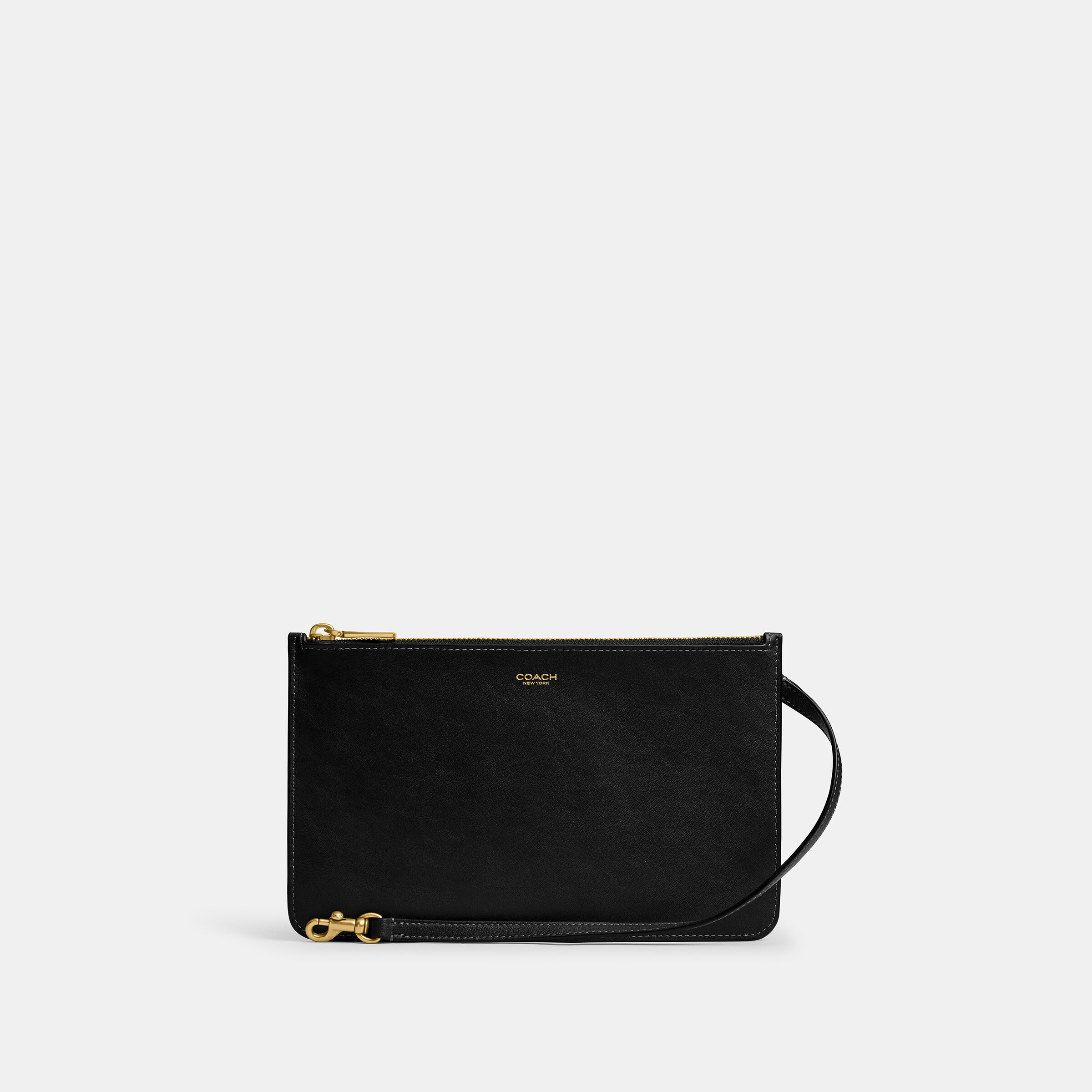Buy COACH New York Zip Pouch Black Online in UAE