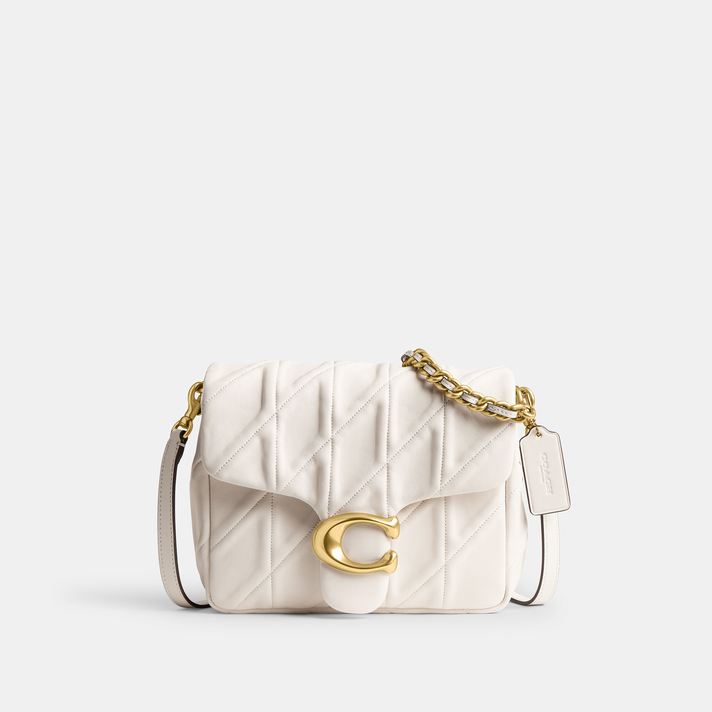 COACH The Tabby Bag ナッパレザー ホワイト早い方優先 Buy COACH Times Square Tabby Shoulder Bag With Quilting 20 WHITE