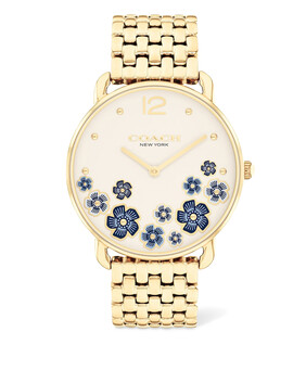 ساعة إيليوت كوارتز باللون الذهبي