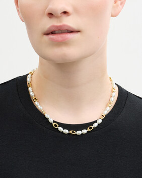 Signature Heritage Pearl Collar Necklace