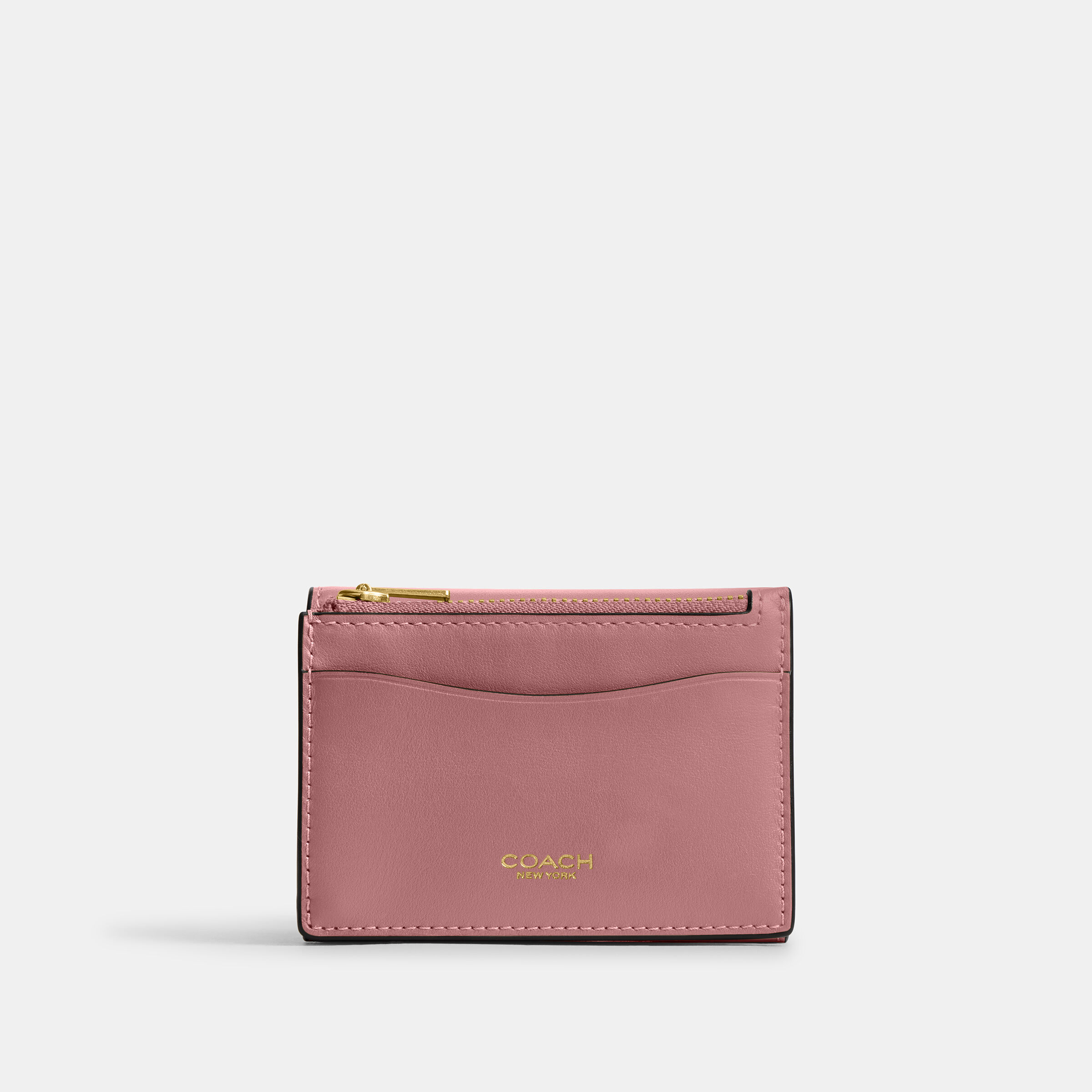 Buy COACH Essential Card Holder Wallet Open Pink Online in Kuwait