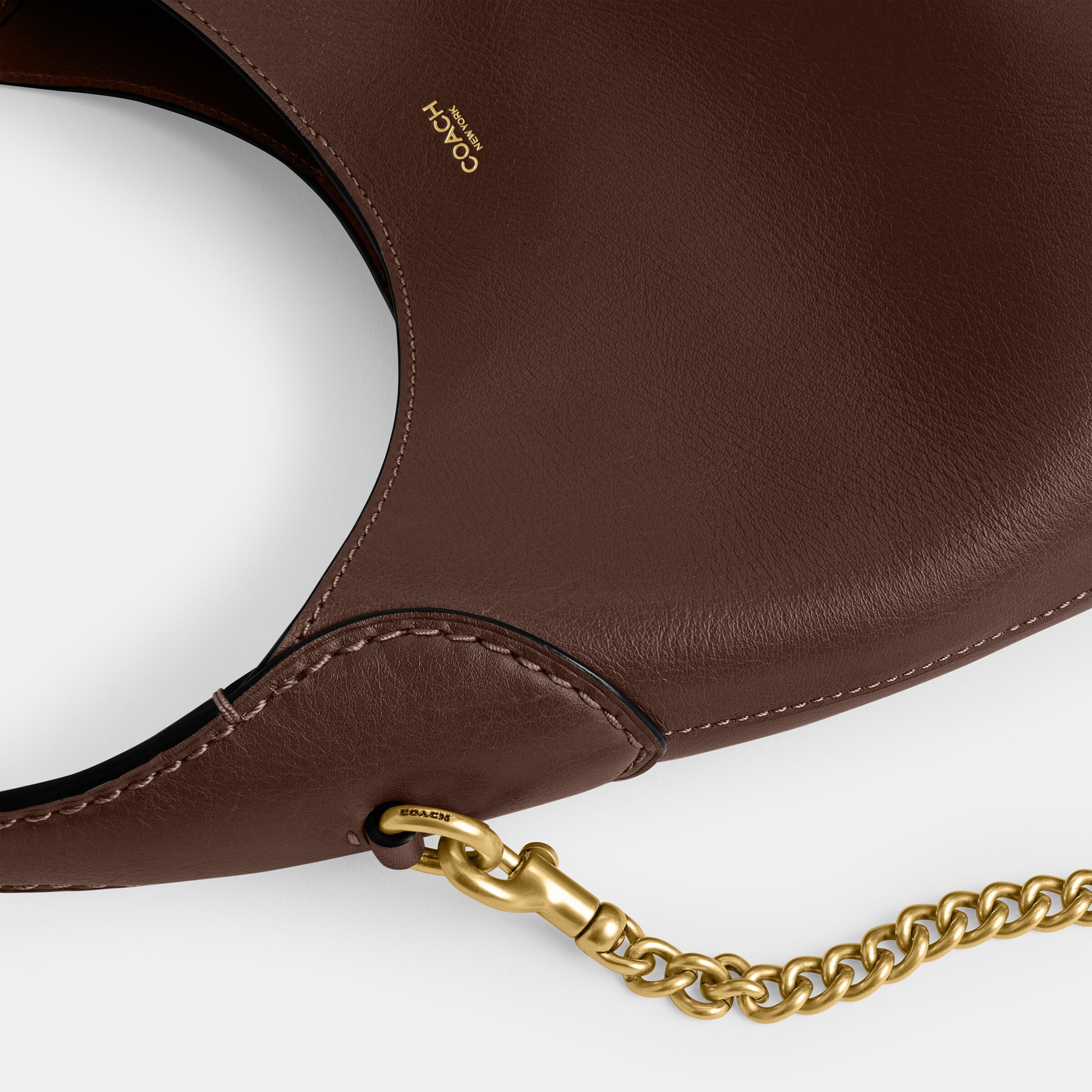 Buy COACH Brooklyn Shoulder Bag 23 Brown Online in UAE
