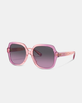 Signature Ombré Oversized Square Sunglasses