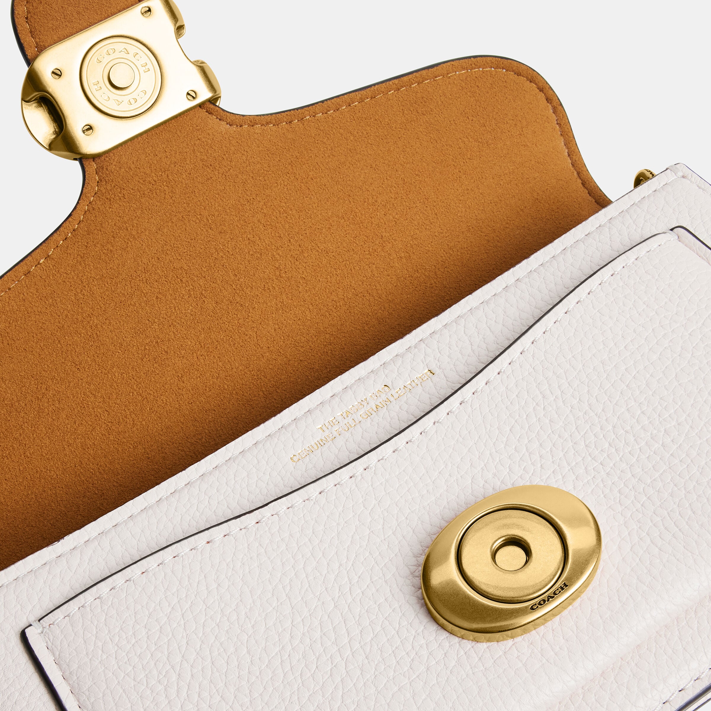 Buy COACH Tabby Chain Crossbody Bag 19 WHITE Online in UAE