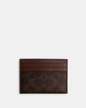 Card Case In Signature Canvas