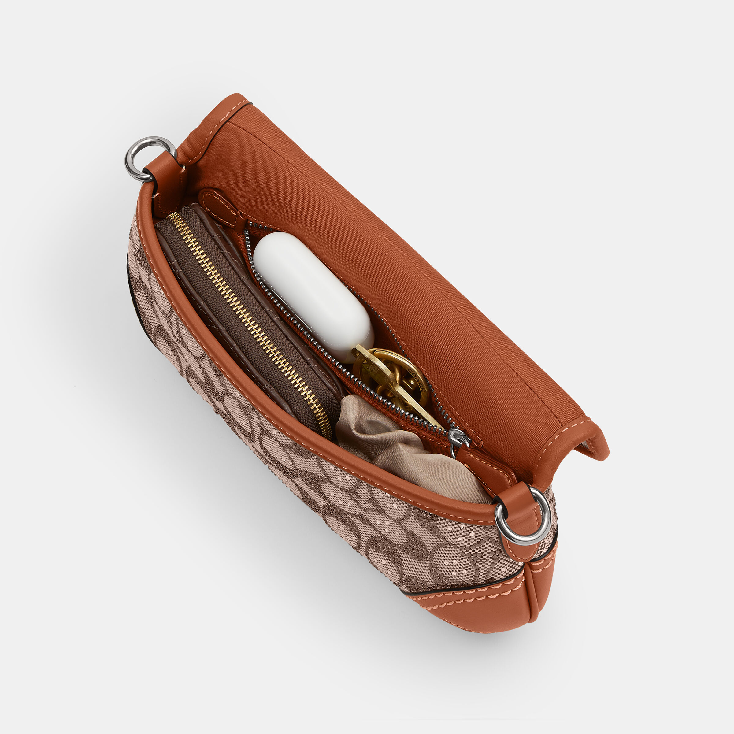 Buy COACH Soho Bag 25 In Crystal Signature Jacquard Brown Online