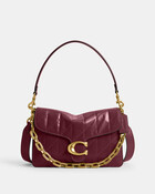 Chain Tabby Shoulder Bag With Quilting