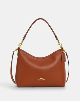 Laurel Shoulder Bag In Smooth Grain Leather