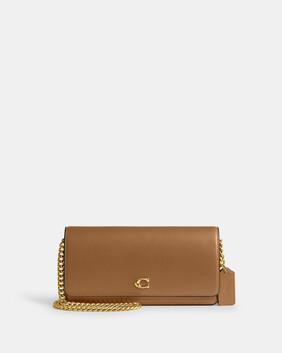 Evie Long Wallet With Chain