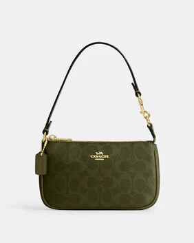 حقيبة نوليتا 19 قماش قنب بشعار الماركة