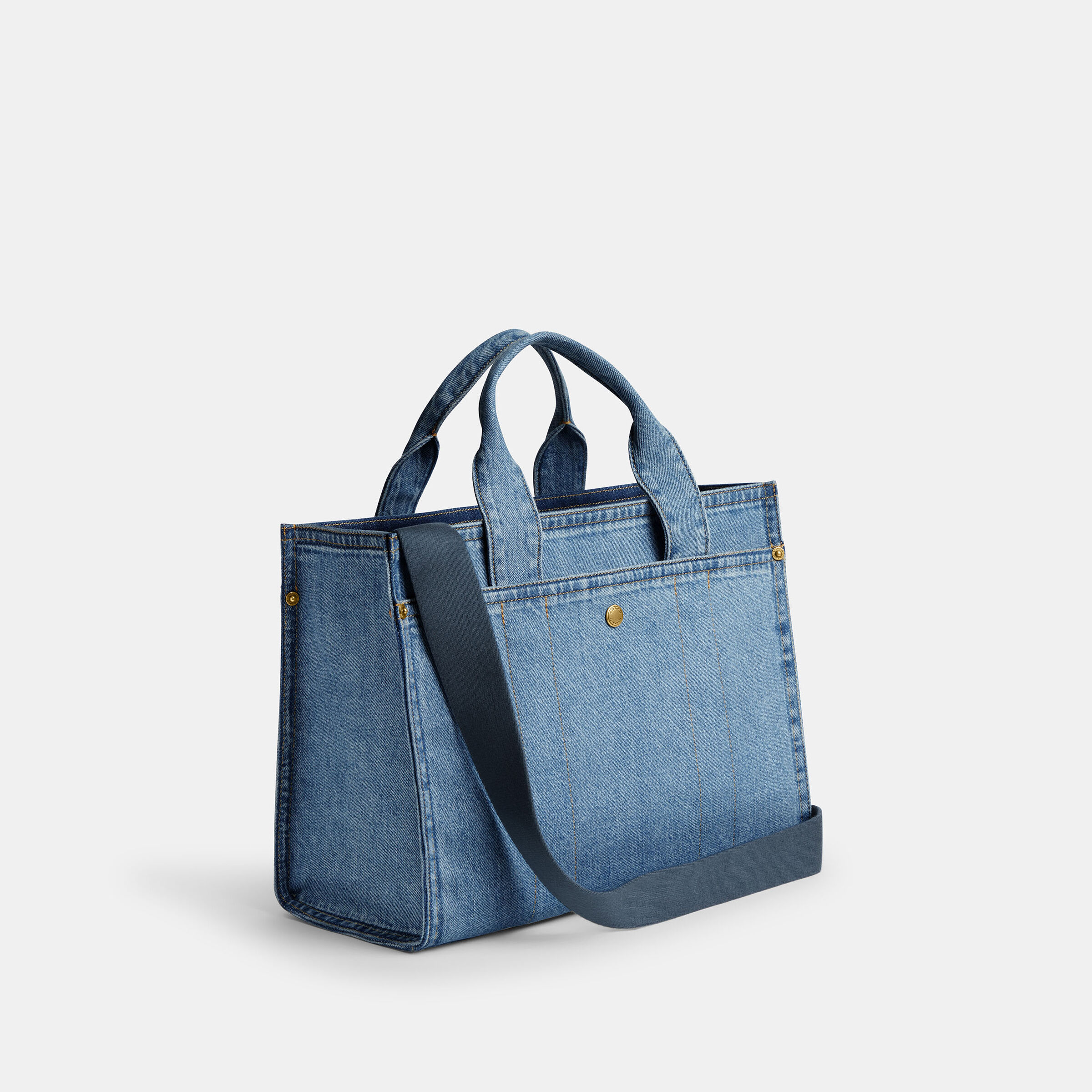 Buy COACH Cargo Tote Bag 34 Blue Online in UAE