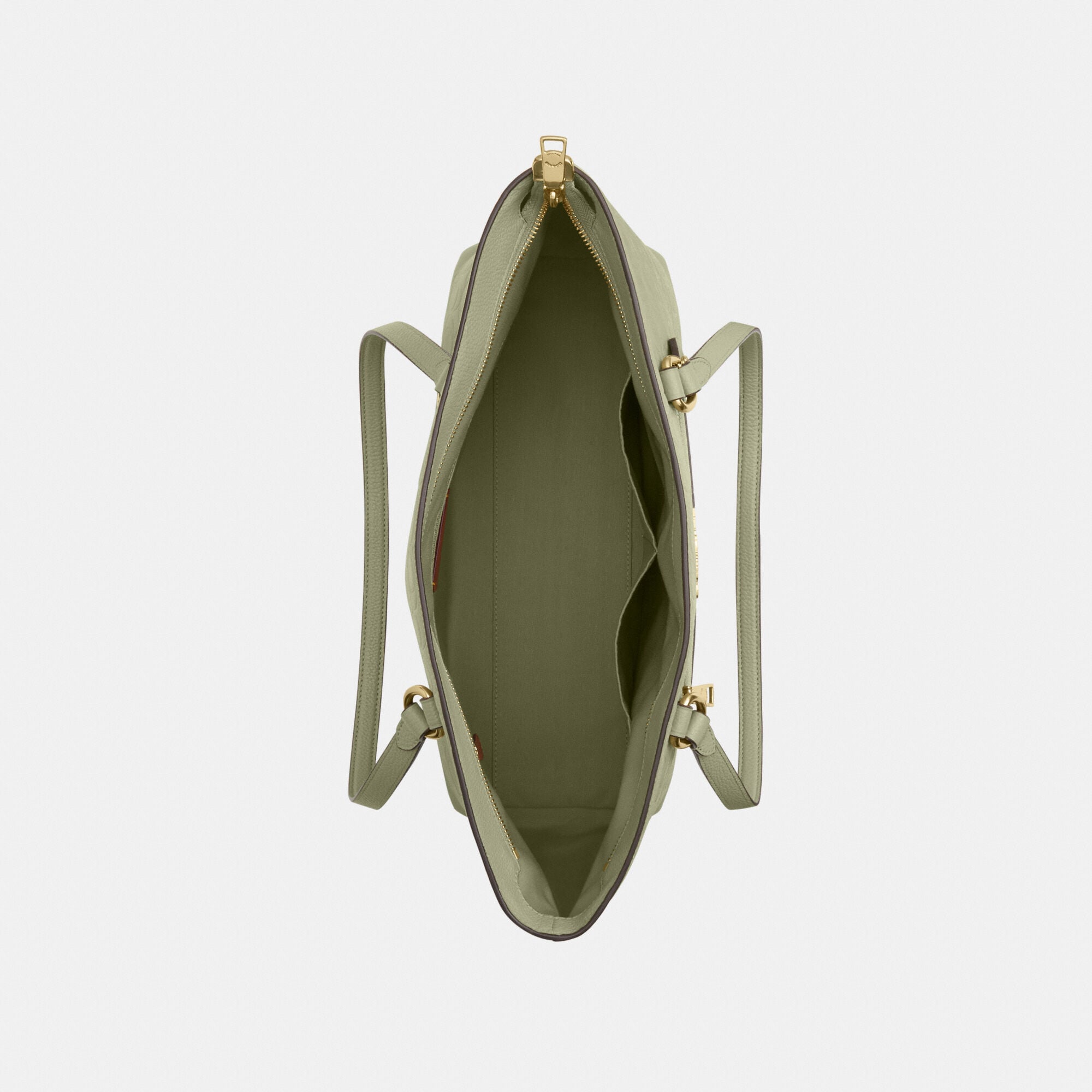 Buy COACH Station Tote Bag In Signature Leather Green Online in UAE
