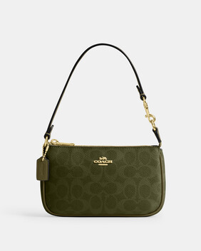 حقيبة نوليتا 19 قماش قنب بشعار الماركة