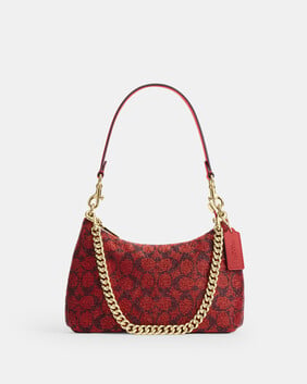 Teri Shoulder Bag In Signature Satin