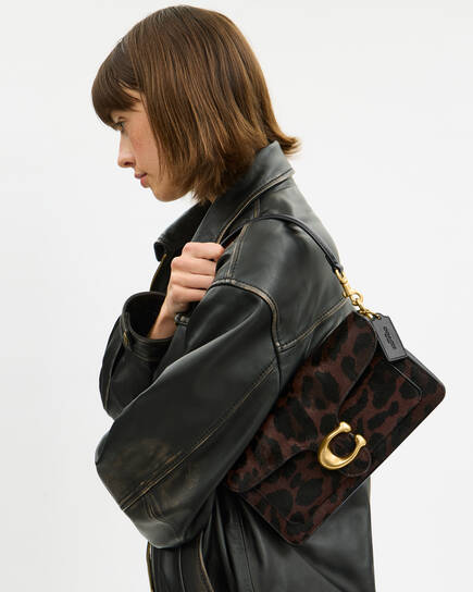 Buy COACH Tabby Shoulder Bag 26 In Haircalf With Leopard Print 