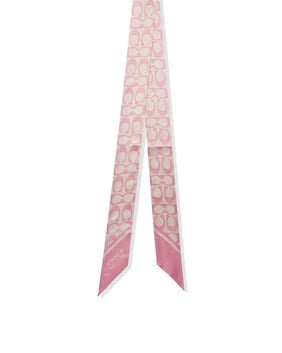 Vintage Signature Print Silk Scarf