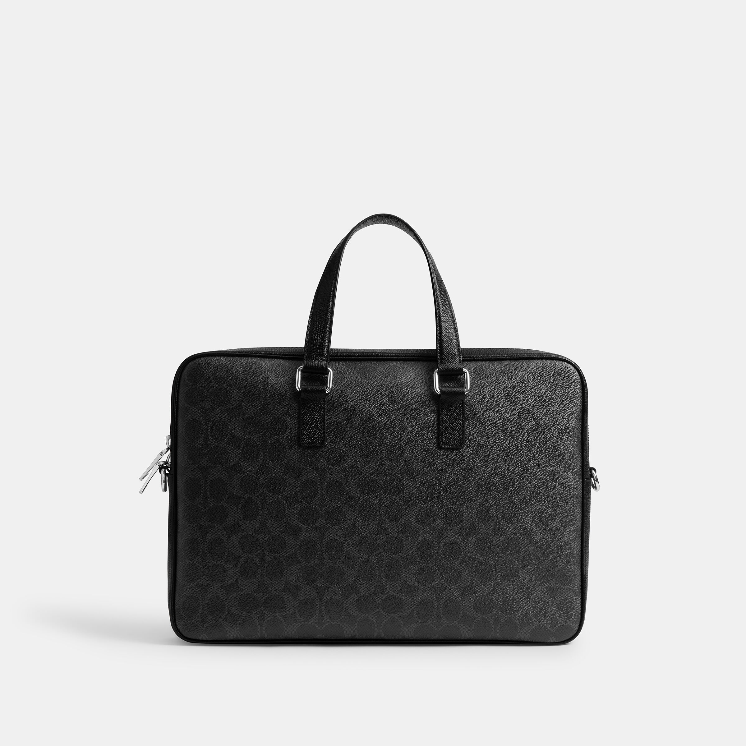 Buy COACH Caden Brief Bag In Signature Canvas Black Online in UAE